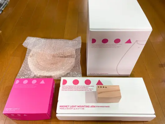 ガラスポット シズク レビュー(DOOA GLASS POT SHIZUKU ガラスポット シズク レビュー(DOOA GLASS POT SHIZUKU
